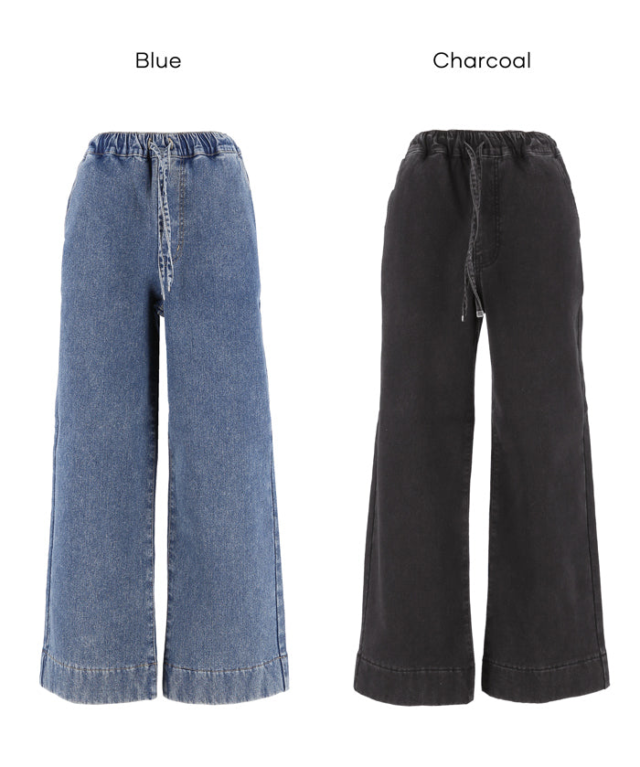 【DAILY WARM】內刷毛彈性牛仔休閒褲