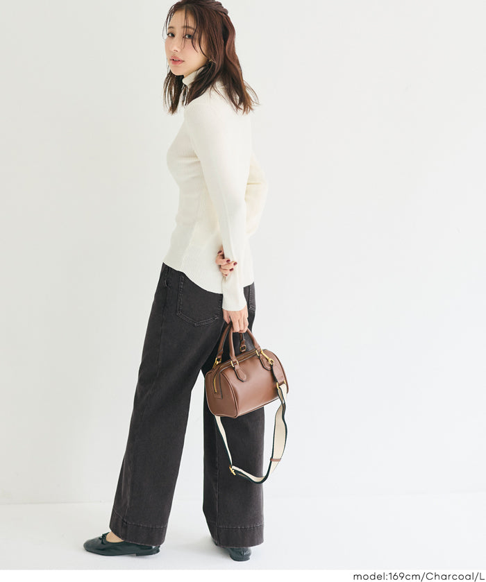 【DAILY WARM】內刷毛彈性牛仔休閒褲