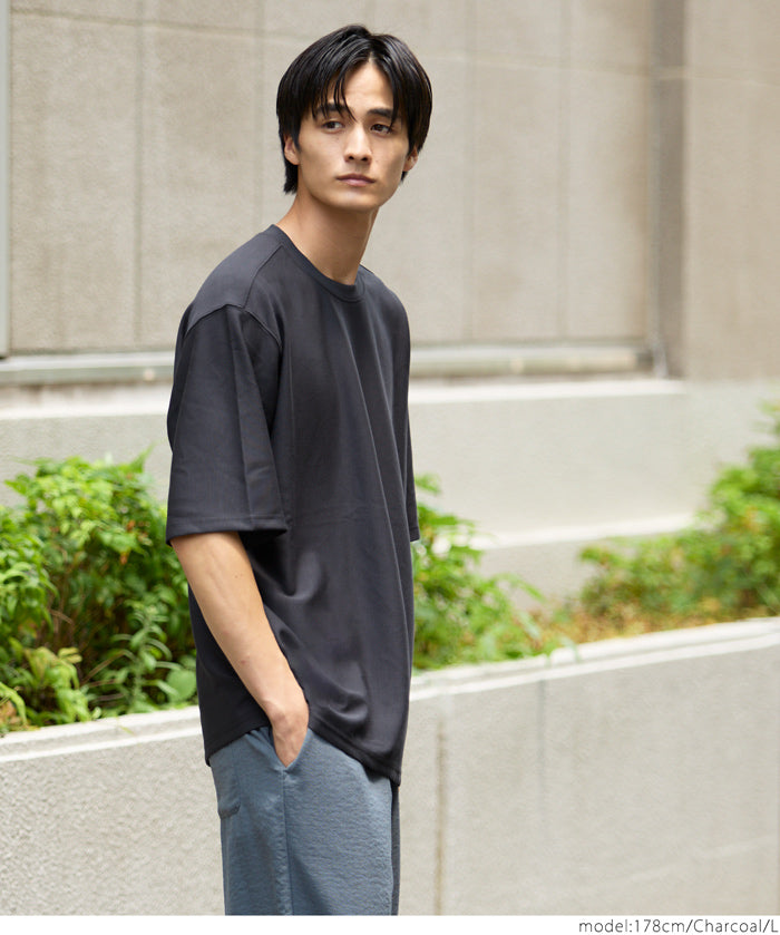 柔感雙面布休閒T恤