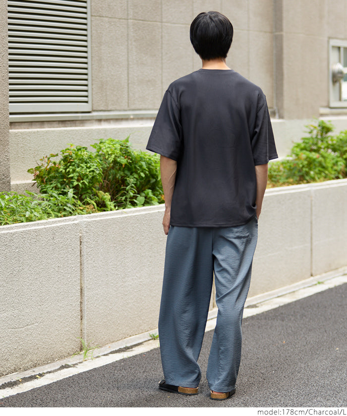 柔感雙面布休閒T恤