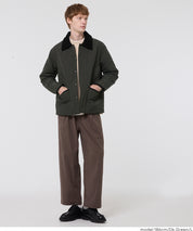 可水洗鋪棉菱格外套