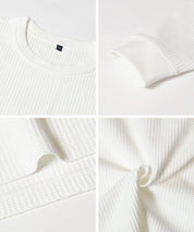 華夫格長袖T恤 EAZY TEX