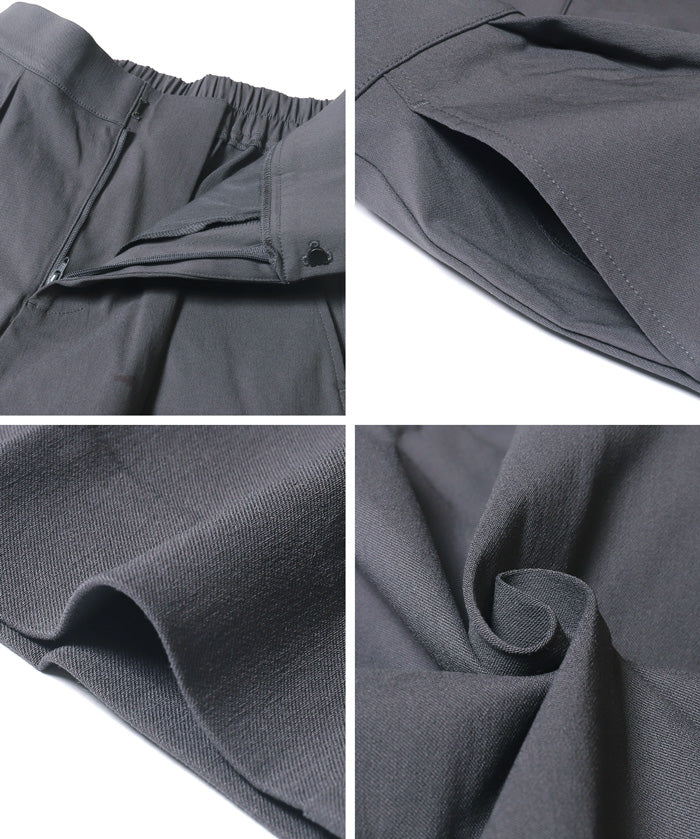 彈性九分長西裝褲