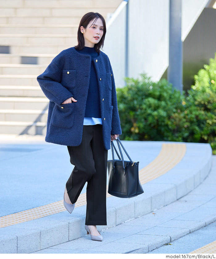 【DAILY WARM】內刷毛西裝褲