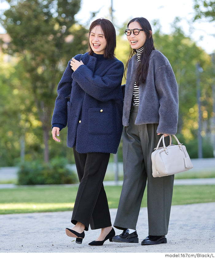 【DAILY WARM】內刷毛西裝褲