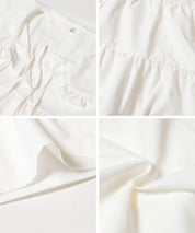 荷葉邊層次襯衫