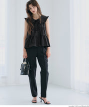 荷葉邊層次襯衫