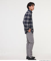 限時優惠★法蘭絨格紋長袖襯衫