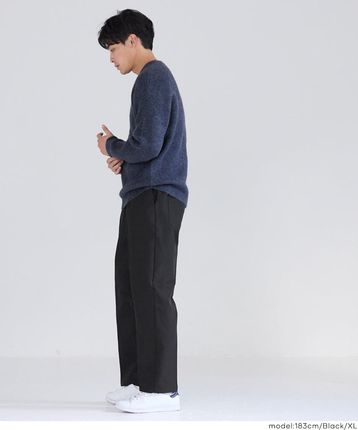 內刷毛雙面布休閒褲