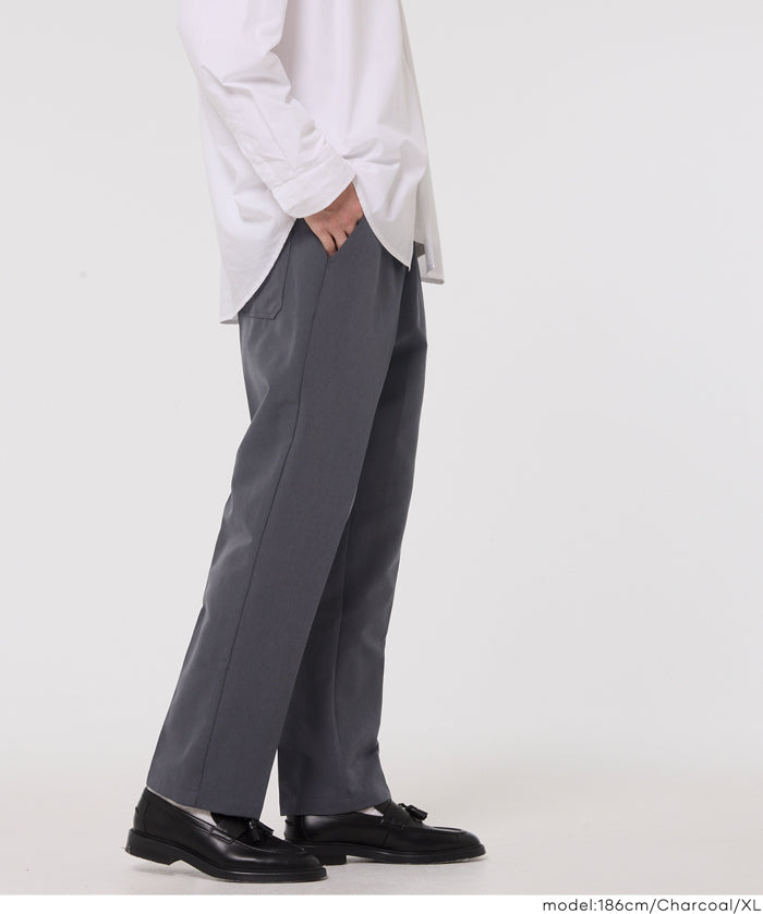 內刷毛雙面布休閒褲