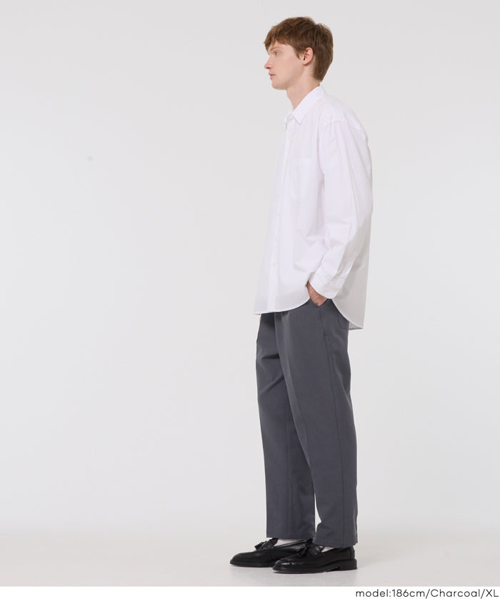 內刷毛雙面布休閒褲