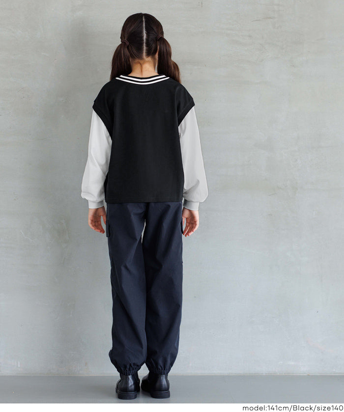 童裝 背心層次感上衣