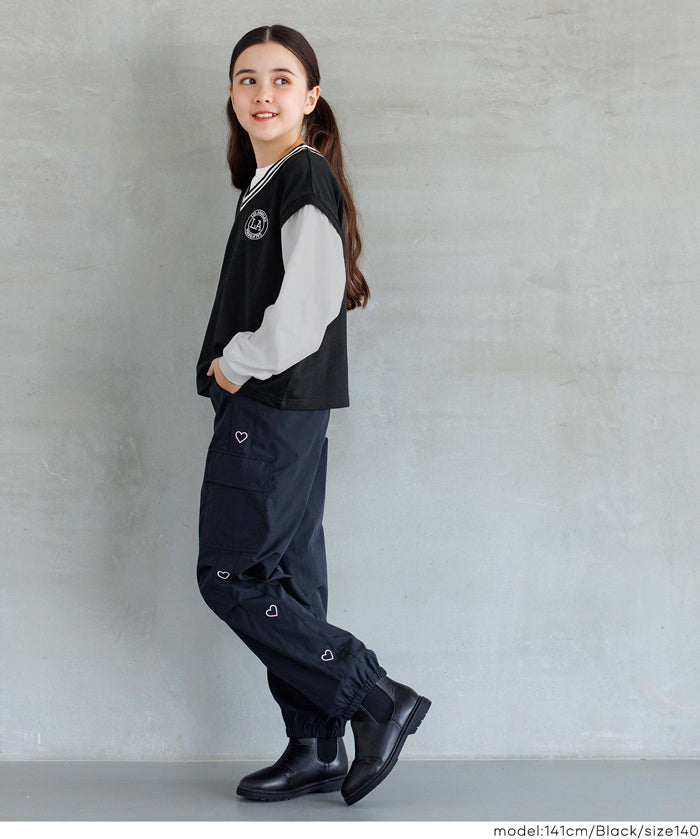 童裝 背心層次感上衣