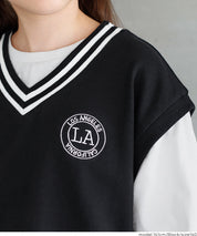 童裝 背心層次感上衣