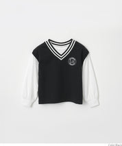 童裝 背心層次感上衣