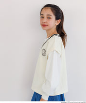 童裝 背心層次感上衣