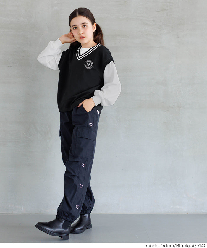 童裝 背心層次感上衣