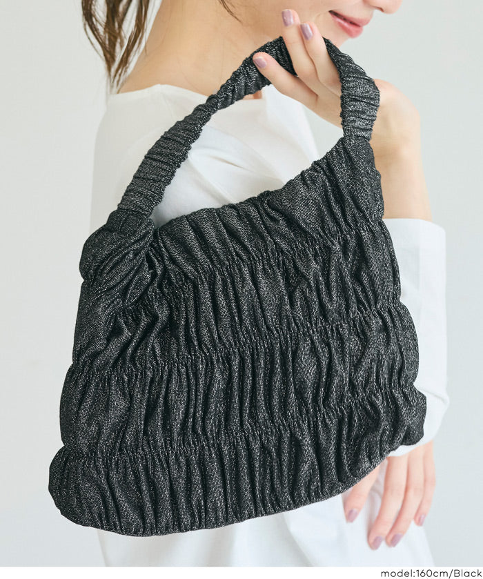 細閃面料手提包