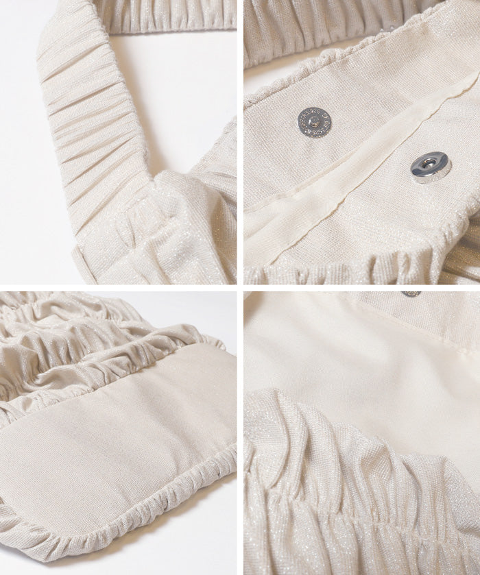 細閃面料手提包