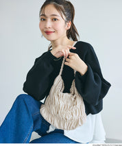 細閃面料手提包