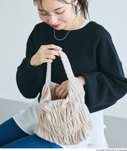 細閃面料手提包