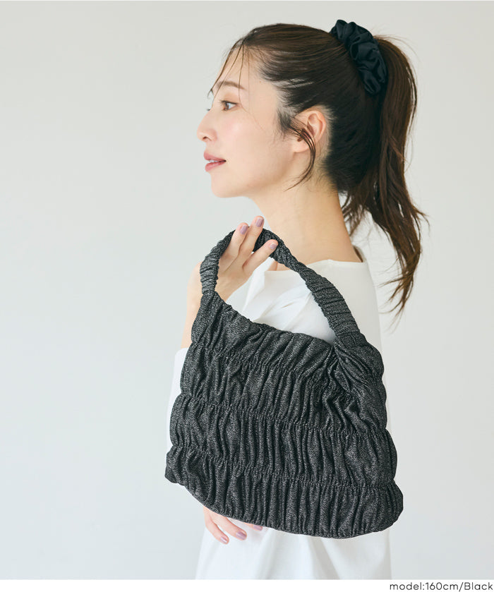 細閃面料手提包