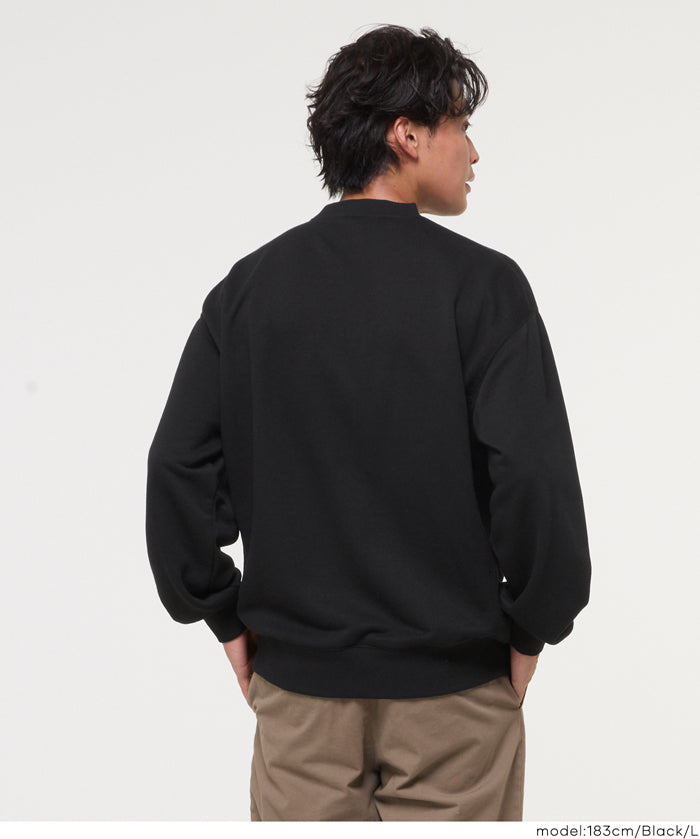 重磅內刷毛小熊印花大學T