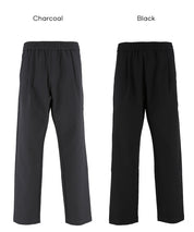 人字紋彈力輕鬆錐形褲