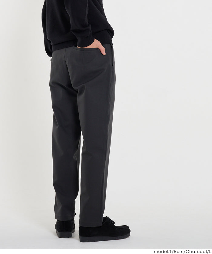 人字紋彈力輕鬆錐形褲