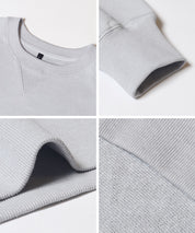 重磅內刷毛拉格蘭大學T