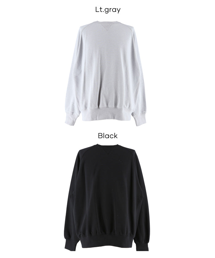 重磅內刷毛拉格蘭大學T