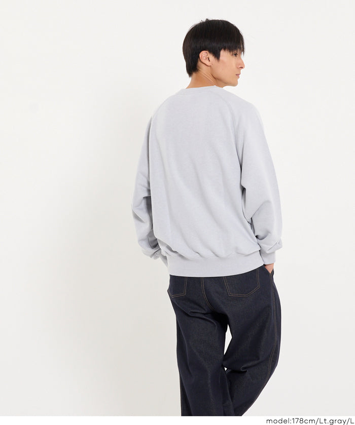 重磅內刷毛拉格蘭大學T