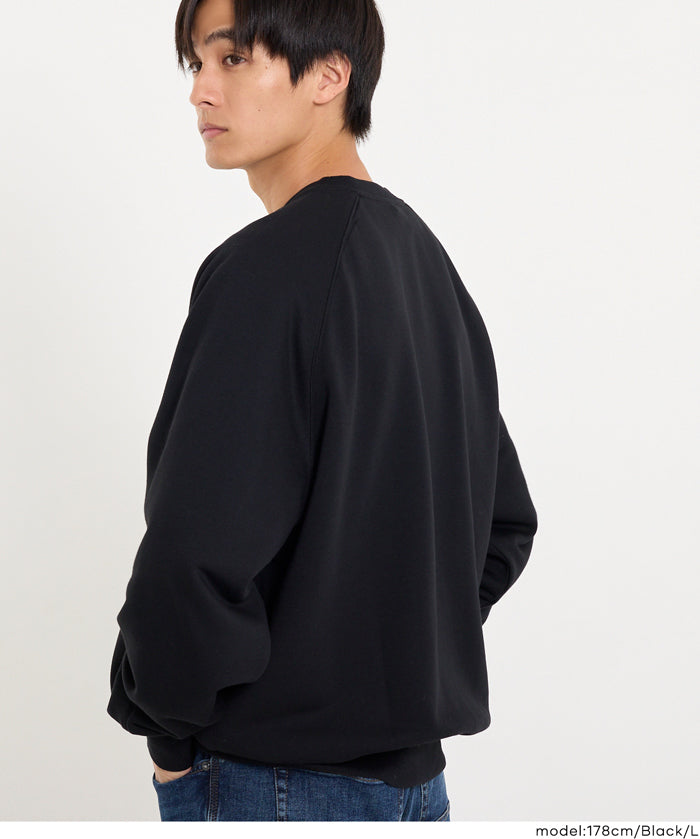 重磅內刷毛拉格蘭大學T