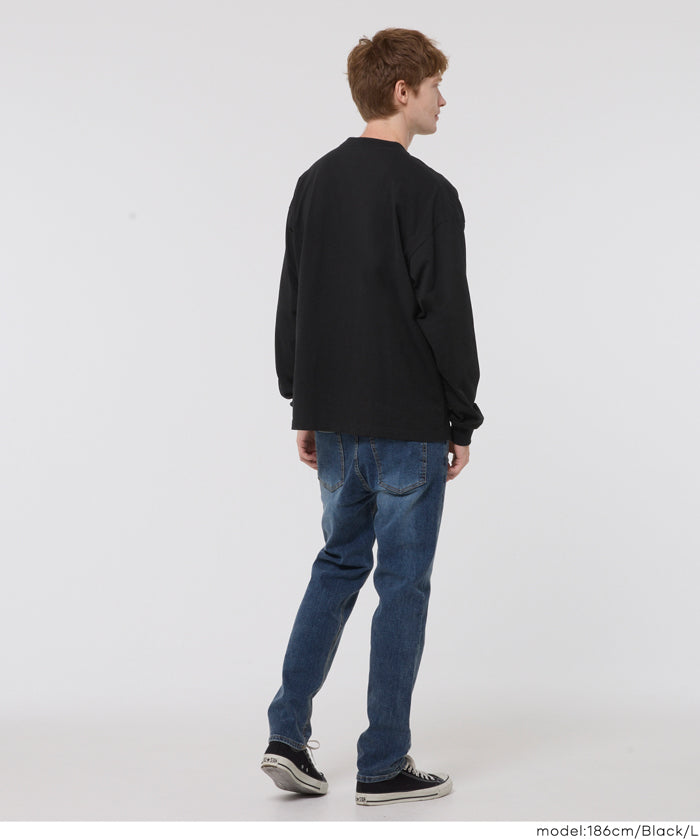 基本款厚磅長袖T恤