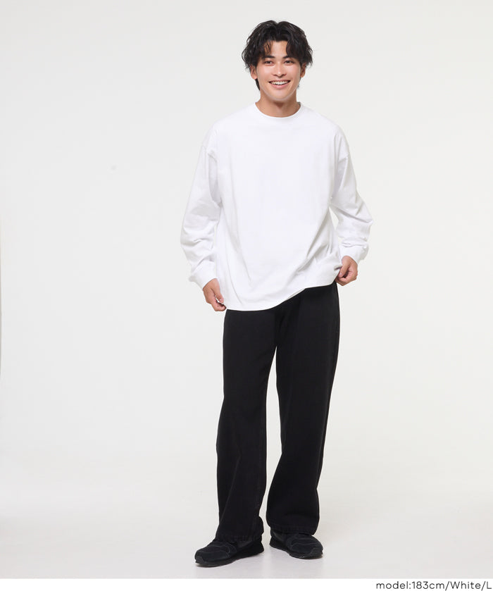 基本款厚磅長袖T恤