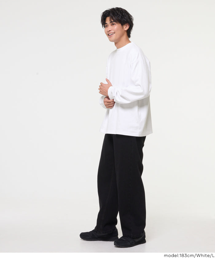 基本款厚磅長袖T恤