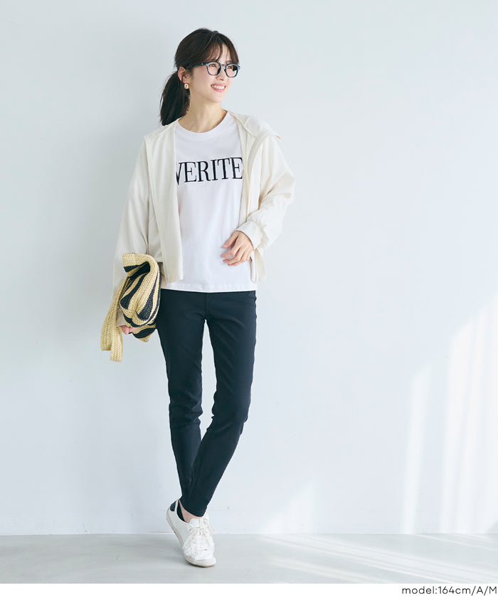 立體刺繡LOGO圓領T恤
