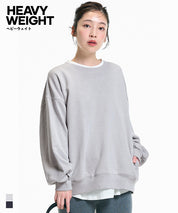 重磅內刷毛口袋大學T