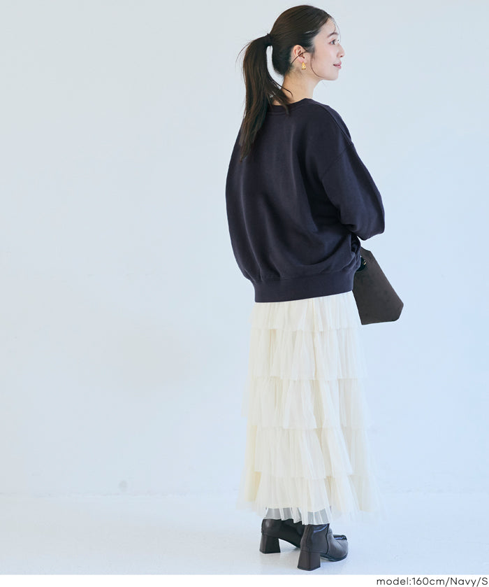 重磅內刷毛口袋大學T