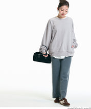 重磅內刷毛口袋大學T