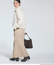 【DAILY WARM】內刷毛百褶直筒長裙