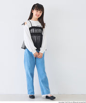 童裝 水玉網紗吊帶背心