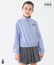 童裝 半拉鍊大學T