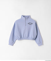 童裝 半拉鍊大學T