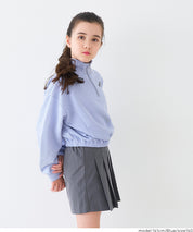 童裝 半拉鍊大學T