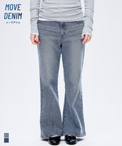 MOVE DENIM 特級彈性牛仔喇叭褲