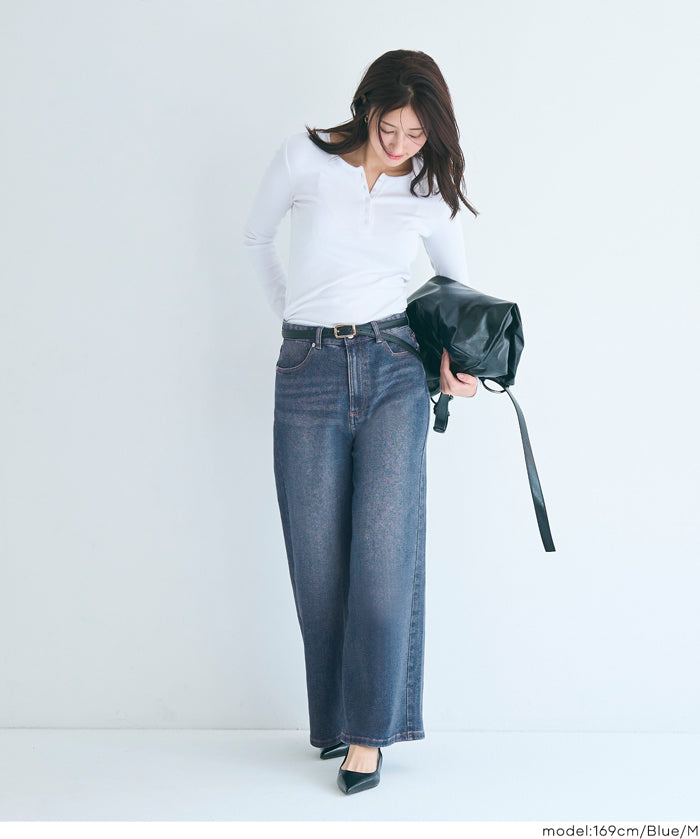 MOVE DENIM 特級彈性牛仔寬褲