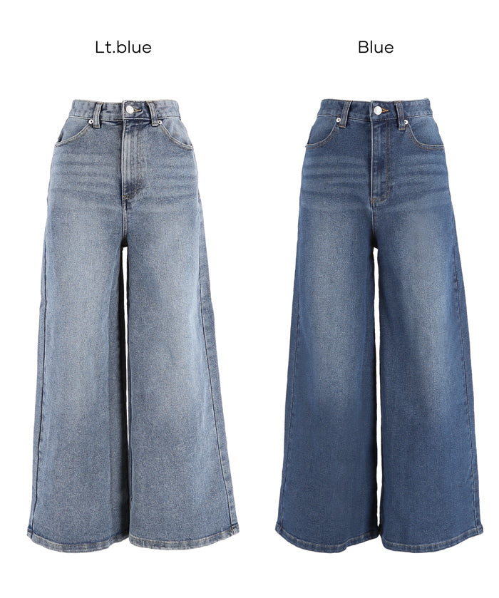 MOVE DENIM 特級彈性牛仔寬褲