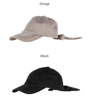 絲絨蝴蝶結帽子