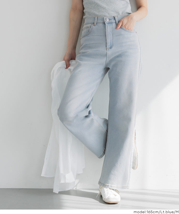 MOVE DENIM 特級彈性牛仔直筒褲